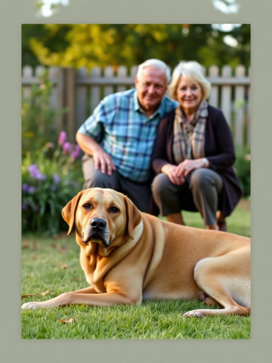 Familie Wagner mit Hund Gako